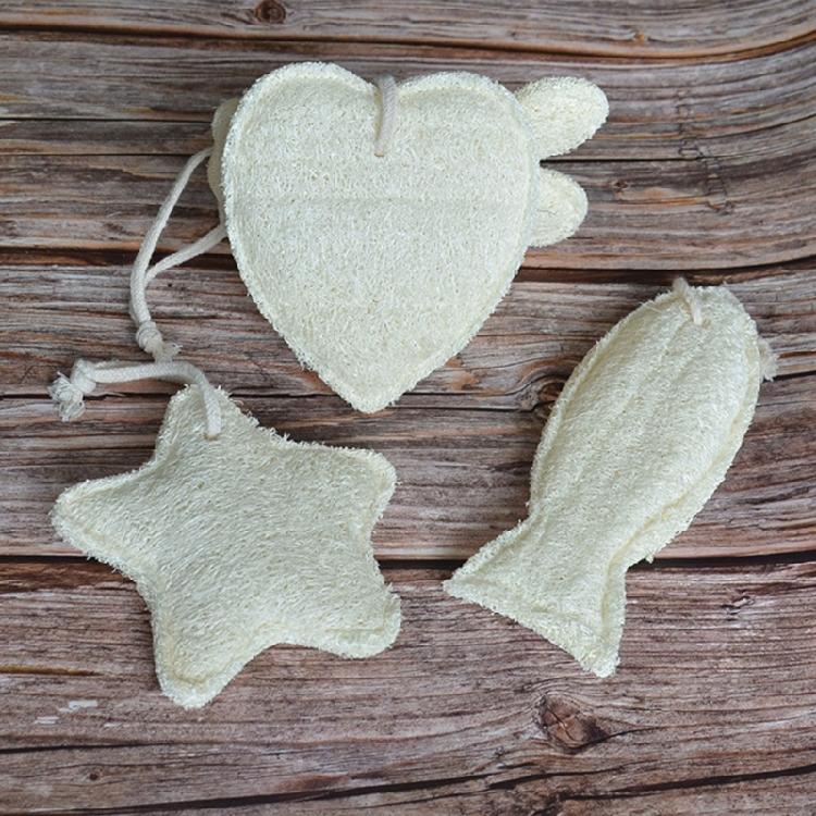 Double-Sided Body Scrubber Exfoliatings Body Scrubber Loofah Sponge for Women Man