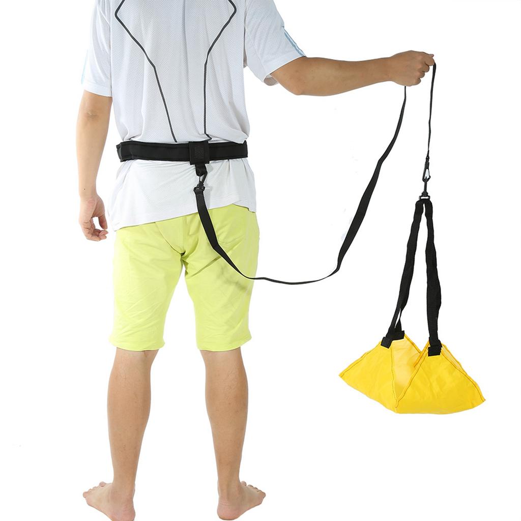 Alomejor Simmotståndsband Simstyrketräningsbälte Simsele Motståndsband med Nätkedja