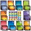 Set di Buste Regalo Letterarie Creative ad Acquerello da 160 Pezzi