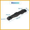1 Pair Left and Right Side Front Bumper Retainer Support Bumper Bracket for Toyota Camry 2012-2015 5253606120 5253506130 Replacement