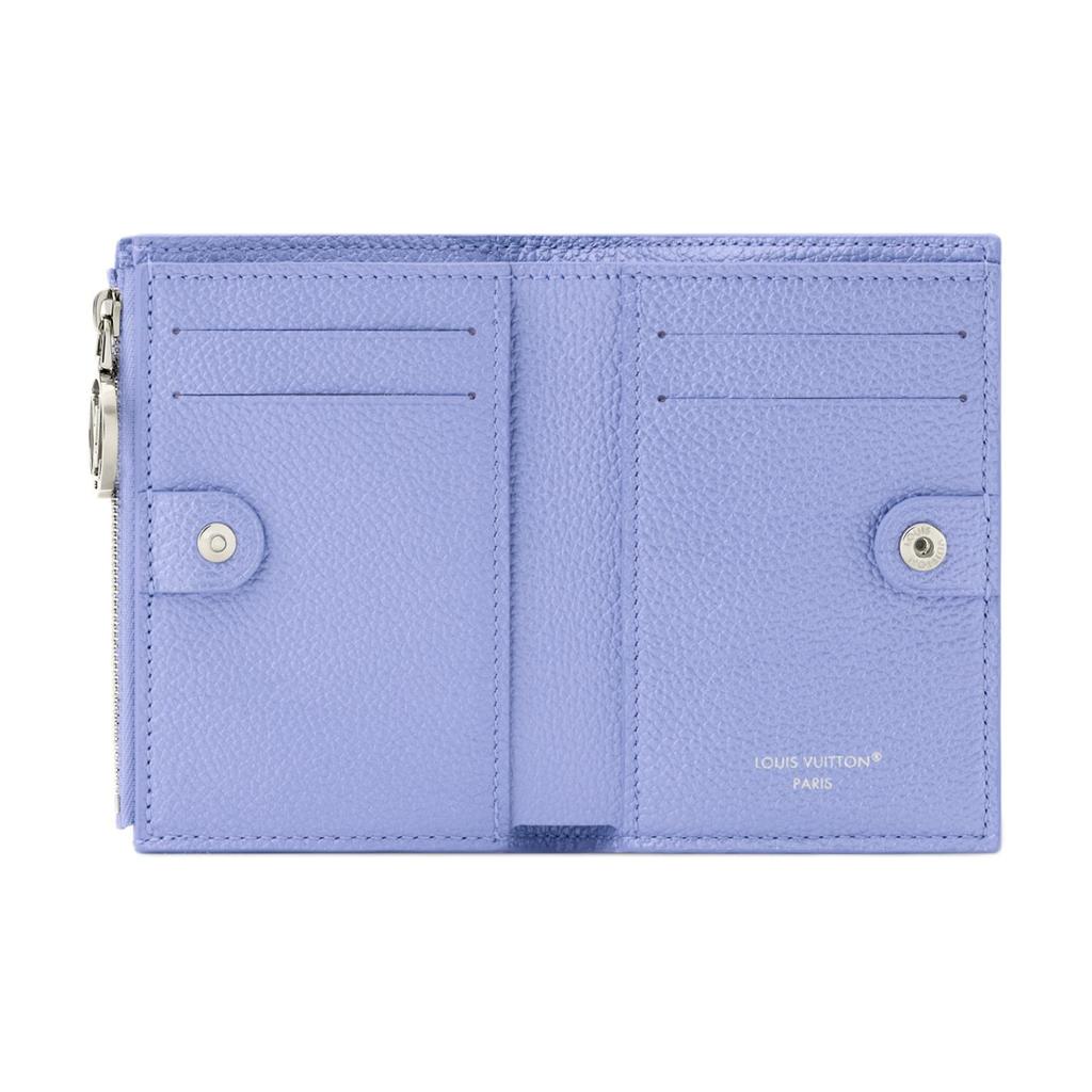 Louis Vuitton Lisa Geldbörse Blue Frost Monogramm Geprägt Empreinte Rindsleder Damen Geldbörsen M26518