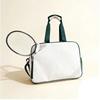 Large Capacity Tennis & Badminton Racket Bag with Shoe Compartment - Single Shoulder Crossbody Sports Bag