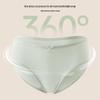 Dushi Liren Women's Anti-Bacterial Mid-Low Waist 100% Cotton Crotch Briefs