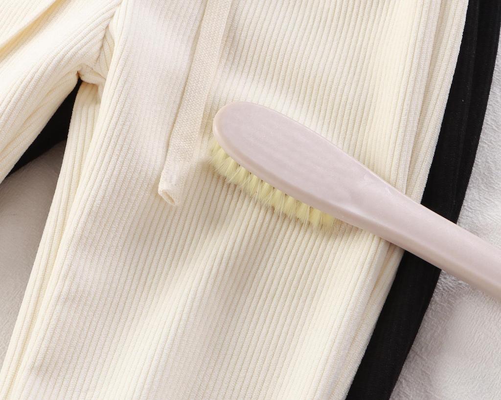 Children's Ribbed Striped Pants - Autumn & Winter Velvet-Lined Long Leg Pants for Boys & Girls