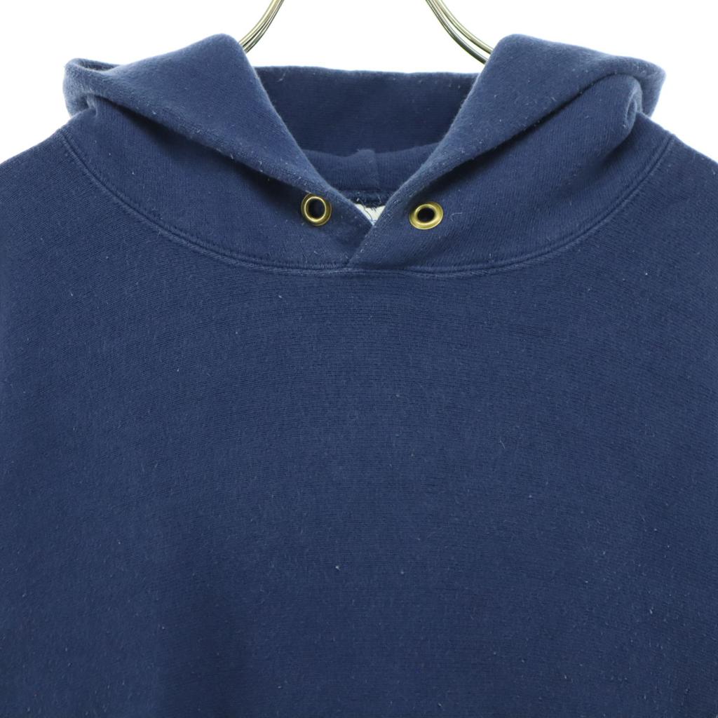 Champion Mono Blaues Replika Reverse Weave Langarm Sweatshirt M Marineblau Herren Gebraucht
