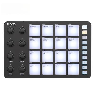 SMC-PAD Draadloze MIDI Controller Geschikt Percussie Toetsenbord USB-C Interface Draagbaar Ontwerp Kleine MIDI Pad