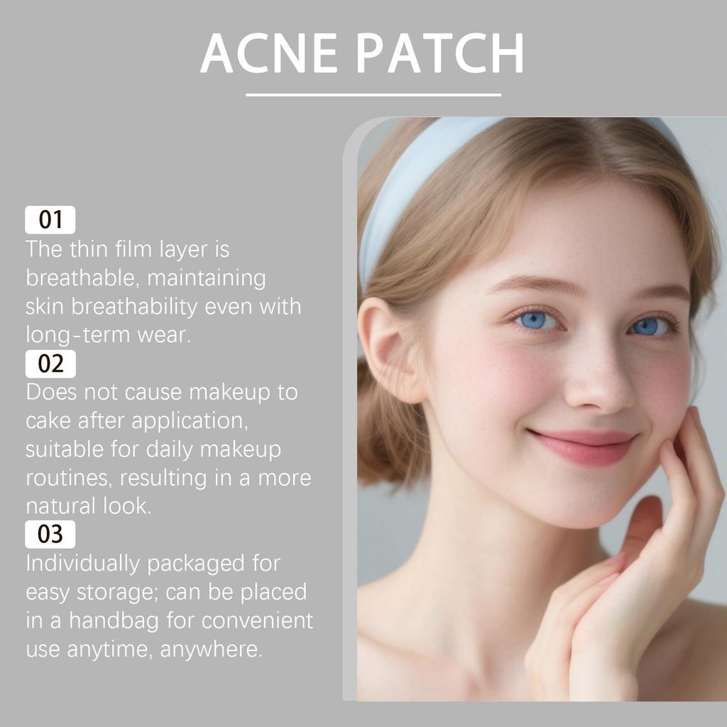EELHOE Soothing Acne Patches: Gentle Blemish Repair for Uneven Skin.