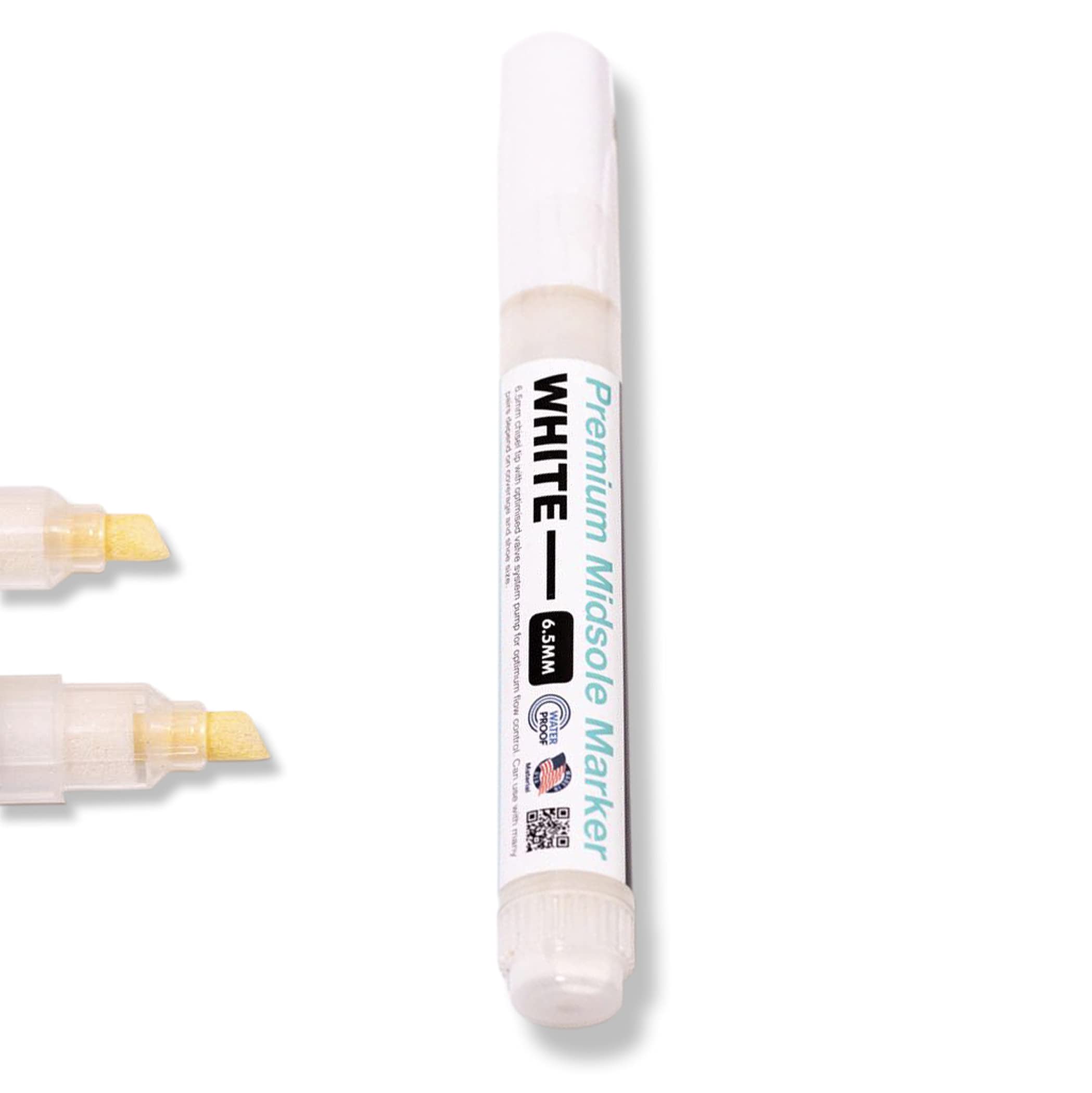 

Wilkins Premium Midsole Marker for Customizing and Soft for Pairs of cm Leather, Suede, Fabric, Foam, 2-4 Shoes, White, 2.3x2.3x14.4 белый