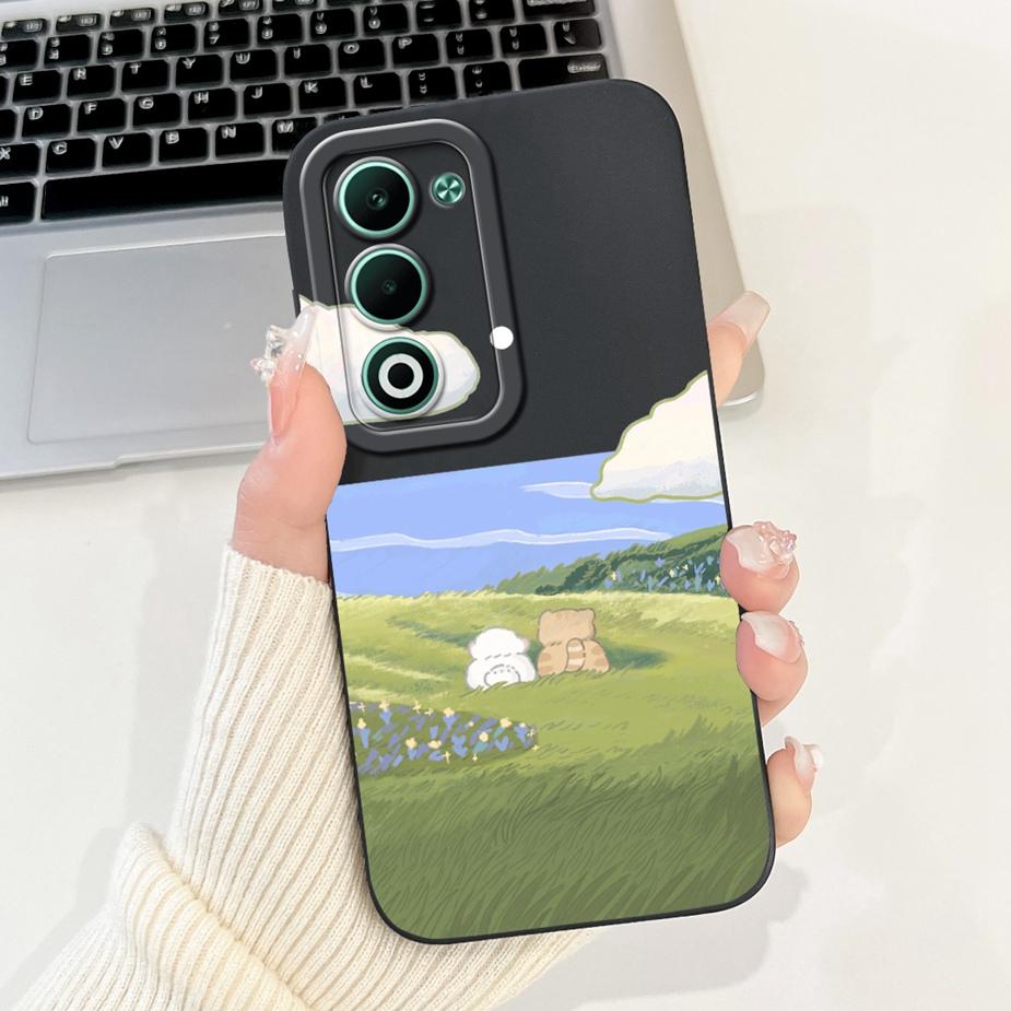 For Oppo A5 5G CPH2735 Case OppoA5 Pro Cute Panda Dog Cartoon Cover Soft TPU Phone Case For Oppo A5 Pro 5G CPH2695 Fundas Bumper