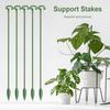 Garden Flower Support Single Stem Leaf Protection Frame Multipurpose Metal