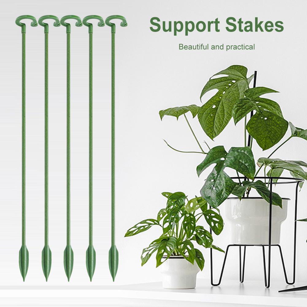 Garden Flower Support Single Stem Leaf Protection Frame Multipurpose Metal