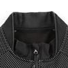 Cycling Jacket Reflective Biking Windbreaker Bike Long Sleeve Fleece Coat for Sports