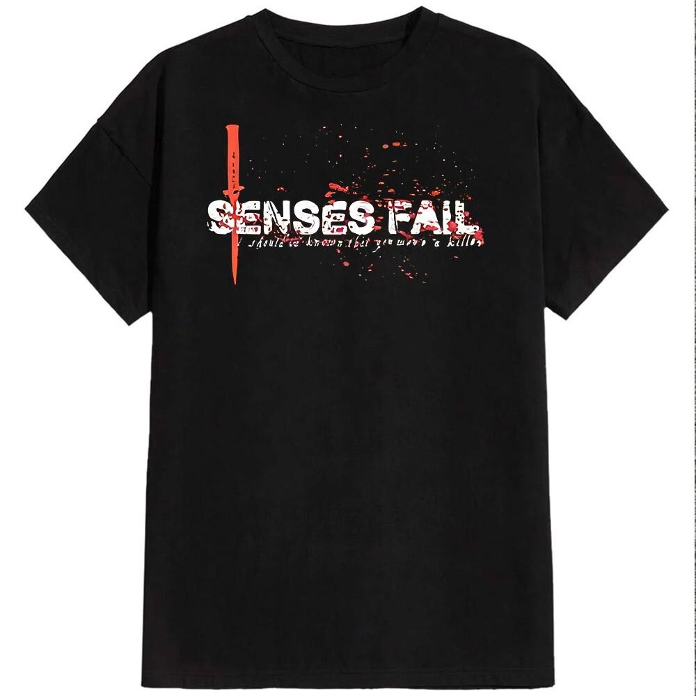 

New Senses Fail Unisex Unisex All Size 9D603 Unisex T-Shirt XXXXL