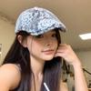 Summer Thin Breathable Lace Flower Forward Hat Mesh Cold Hat Casual Beret Personality Fashionable Street Versatile