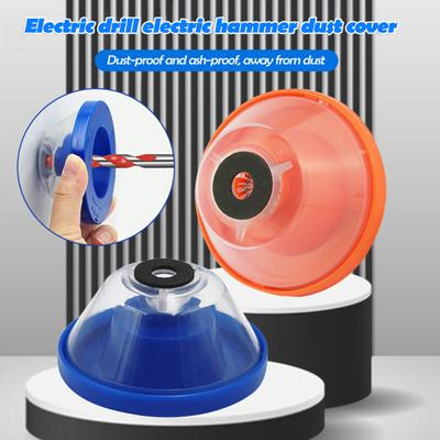 Ciotola raccoglipolvere per trapano elettrico Design trasparente Riutilizzabile Facile da installare Accessori per sega a tazza raccoglipolvere universale per trapano