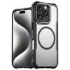 iPhone 16 Pro Max Case, Fusion Hybrid Carbon, MagSafe-Resistant, Black