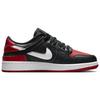Air Jordan 1 Low Flyease GS Alternate Bred Toe Kids Sneakers Black White Gym-Red DN4639-066