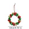 Multicolor Christmas Bell Garland Premium Metallic Wreath Shiny Xmas Tree Hanging Pendant High Quality Home Party Decor Props