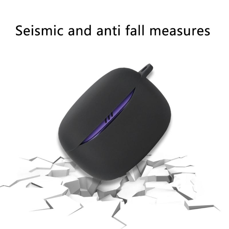 Husă de protecție ergonomică tip manșon pentru căștile wireless Tune Buds 2, anti-alunecare, rezistentă la praf și apă, piele anti-alunecare