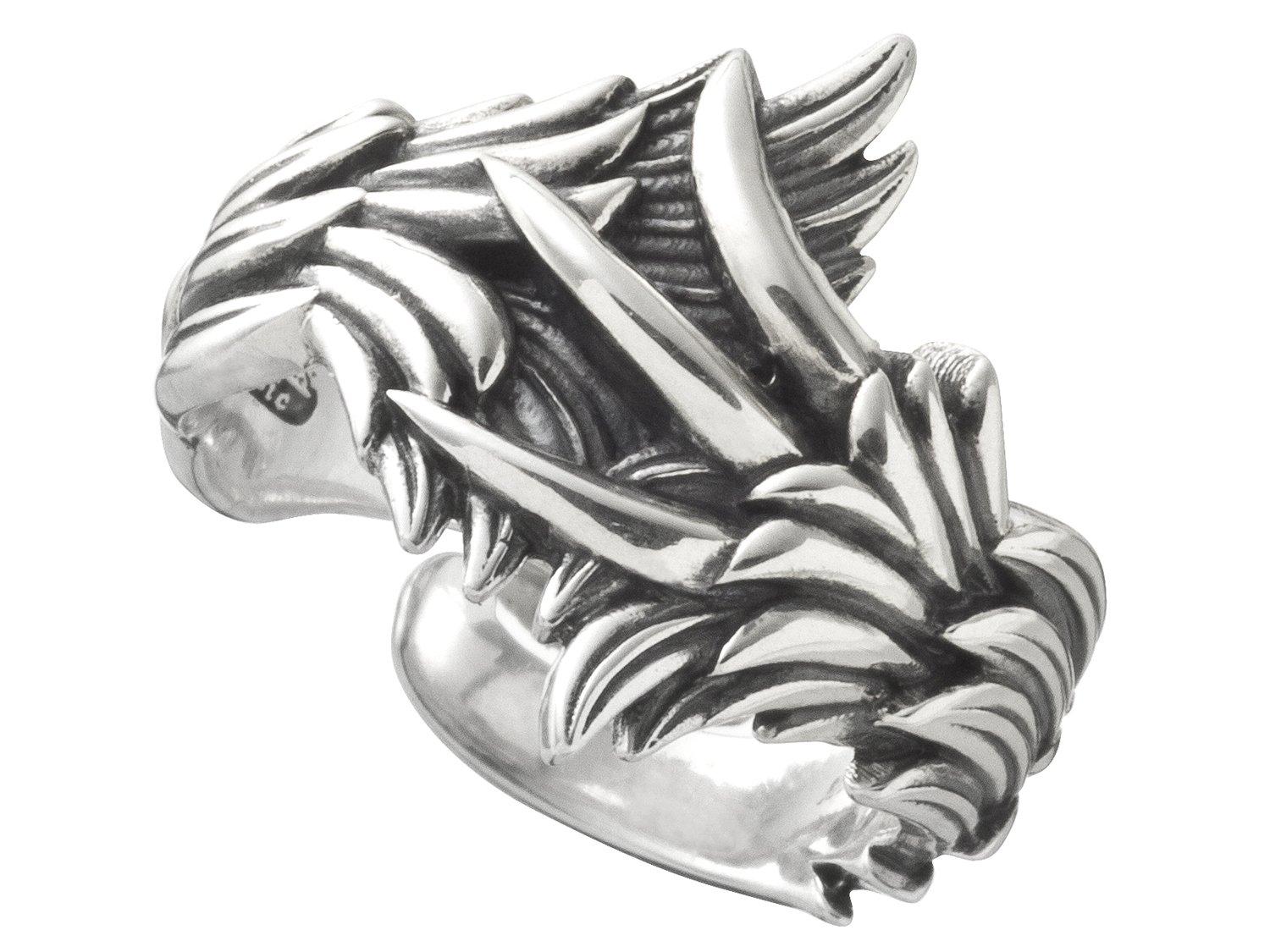 

Artemis Classic Гавриил Размер 15 Серебряный аксессуар для мужчин и Брендовое серебряное кольцо 925 пробы, (ac-acr0258), Женщины, Ювелирные изделия, Кольцо,