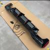 For BMW 5 Series G30 G38 2017-2026 High Quality ABS Rear Bumper Diffuser Lip Body Kit With 2/Pcs Brake Light Glossy Black