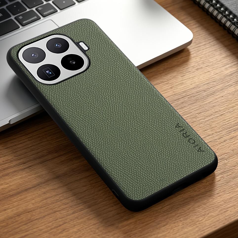 Phone Case for Xiaomi 17T Pro Stylish Easy Design Durable Faux Leather Elegant Case for Xiaomi 17T