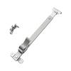 Adjustable Metal Window Stay Arm with Sliding Lock for Home Ventilation Support and Daily Opening Position Use