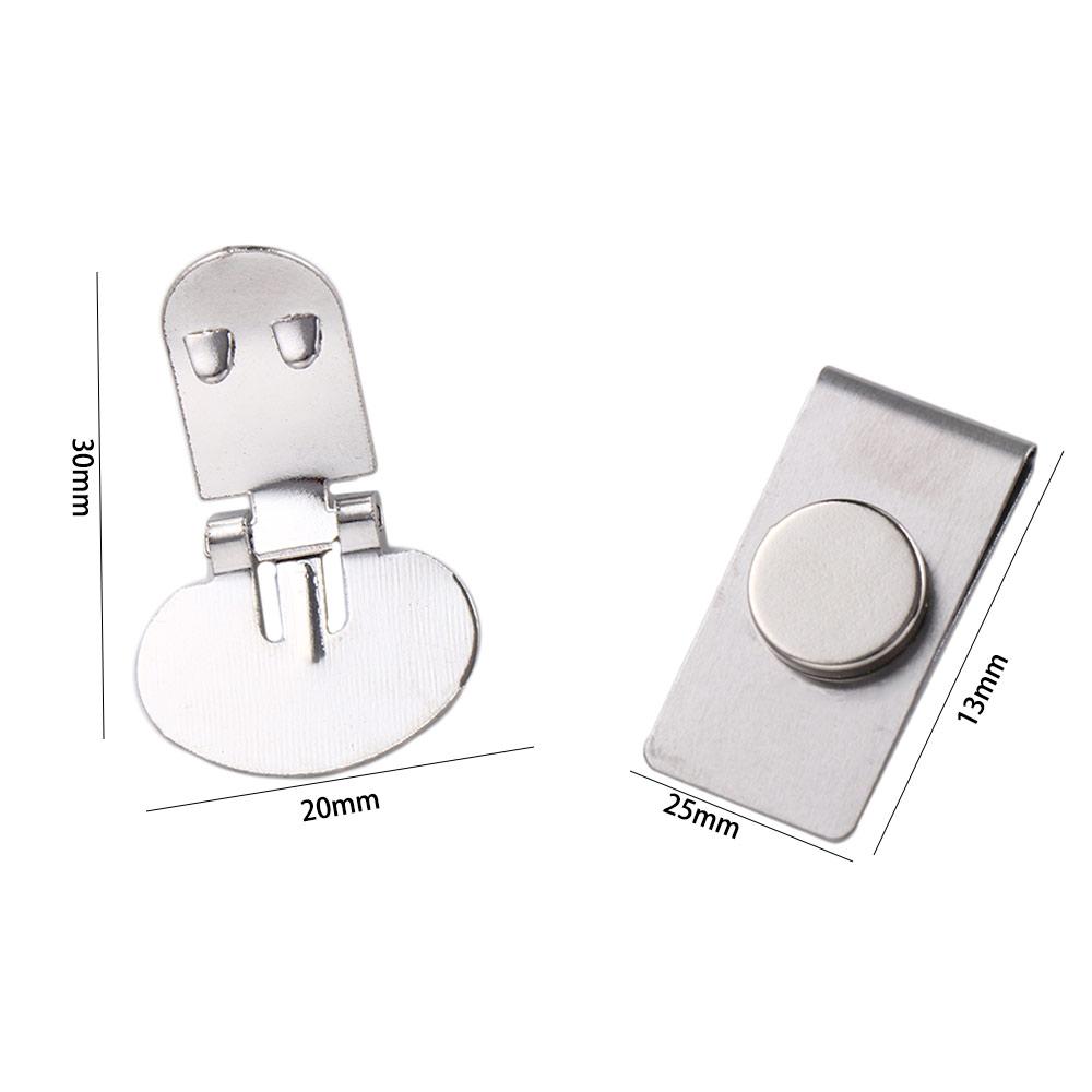 Hidden Tie Fixed Gift Clasp Clip Men Necktie Buckle Invisible Magnet Tie Clip Necktie Bar Clasp