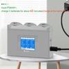 Advanced Battery Charging Hubs for Flights Battery Charger USB 5V2A Input Charging Three Batteries Accessories