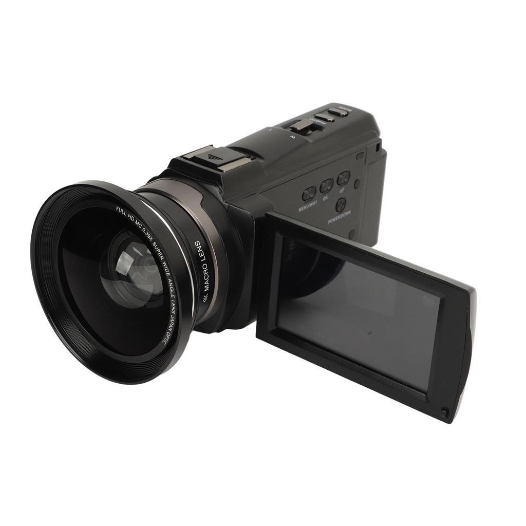 5K 48MP HD Digital Video Camera 16X Digital Zoom Touch IPS Screen Camera with W1 Lens