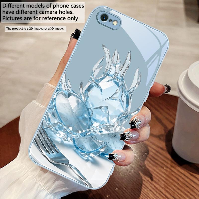Familiar Dragon Fruit For iPhone 17 Air 16 E 15 14 13 Plus 12 Mini 11 17 Pro Max XR Xs Max 16E 7 8 Tempered Glass Phone Case