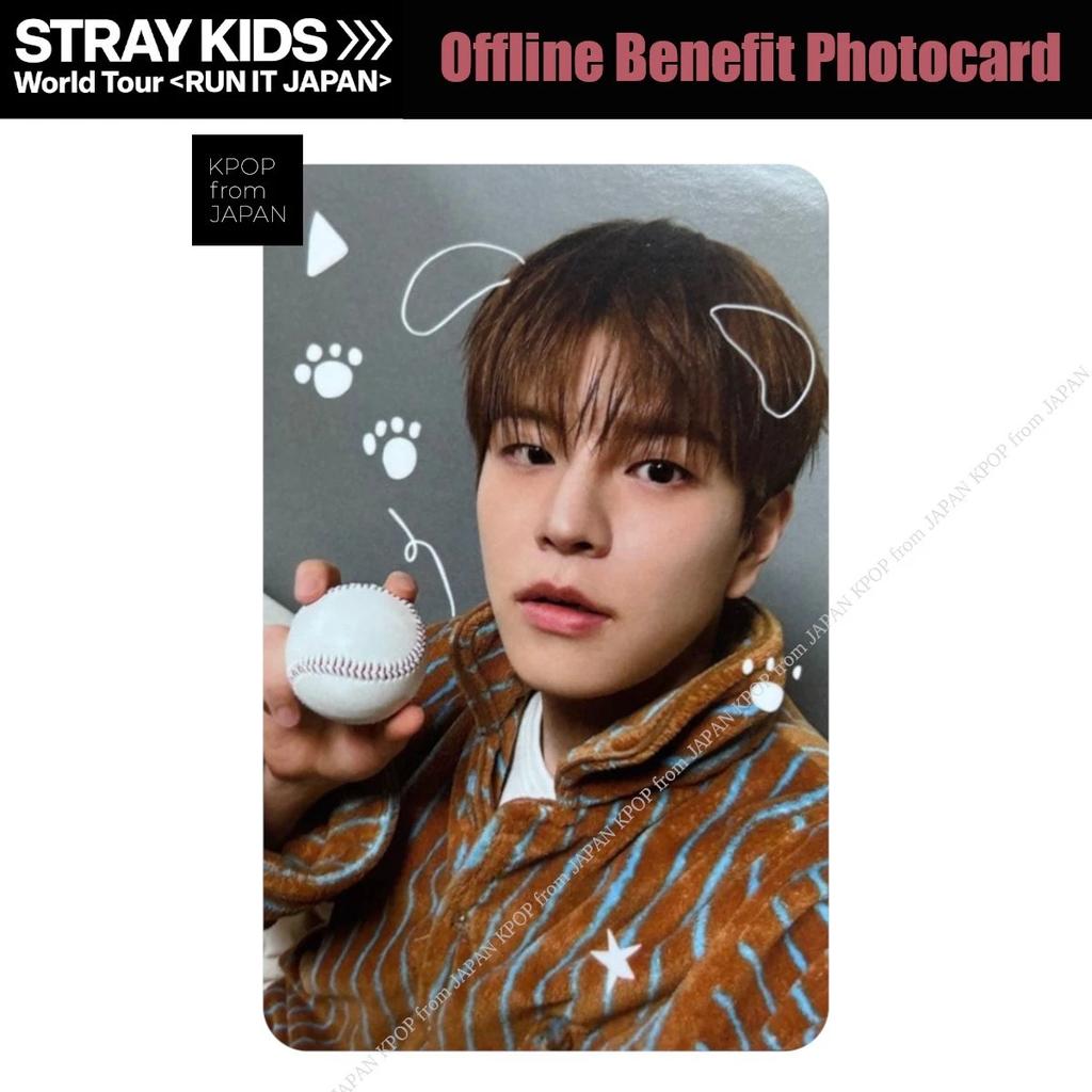 STRAY KIDS RUN IT JAPAN Offline Benefit Official Photocard THIS&THAT 10K Yen