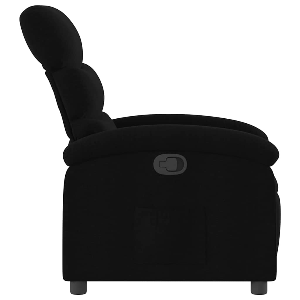 Relax Chair Black Fabric