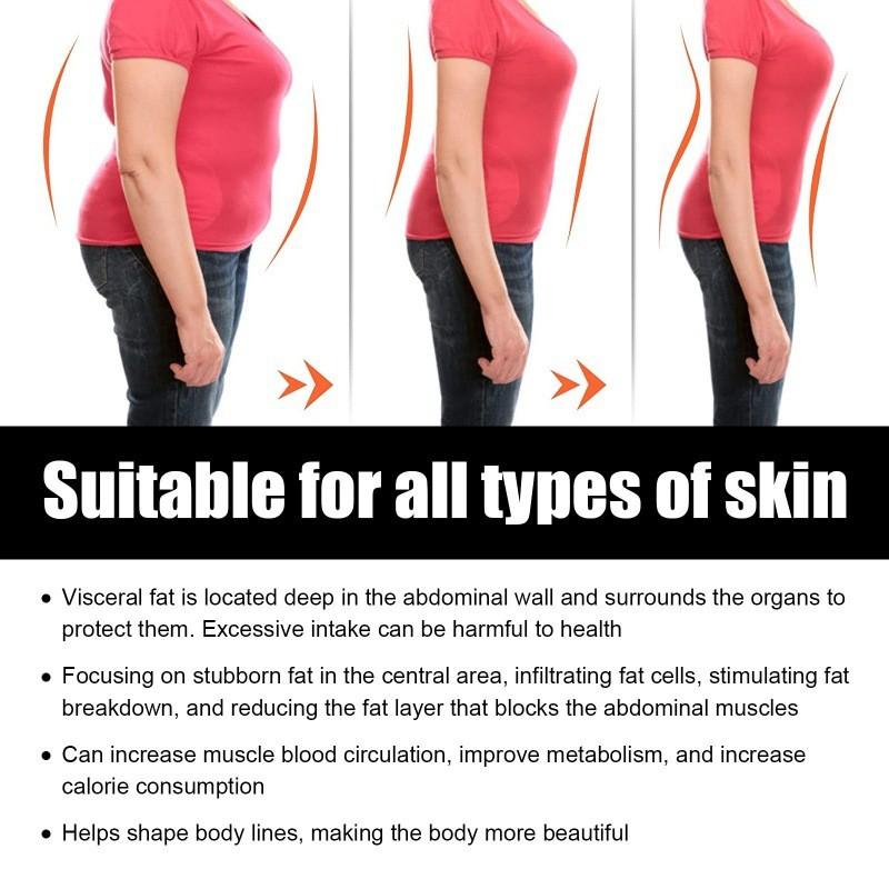 West Month Muskelformungscreme zum Straffen und Definieren der Bauchmuskeln mit schlankmachenden Eigenschaften