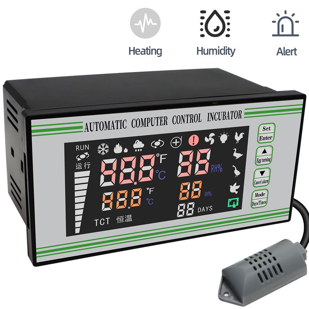 XM-18S Egg Incubator Controller Full Automatic Control System Chicken Duck Goose Incubator Egg Thermostat Hygrostat 30% off