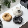 Cotton And Linen Fabric Coasters Handmade Cup Mat For Coffee Cups Saucer Heat Insulation Placemats Cup Holder For Tea Supplies