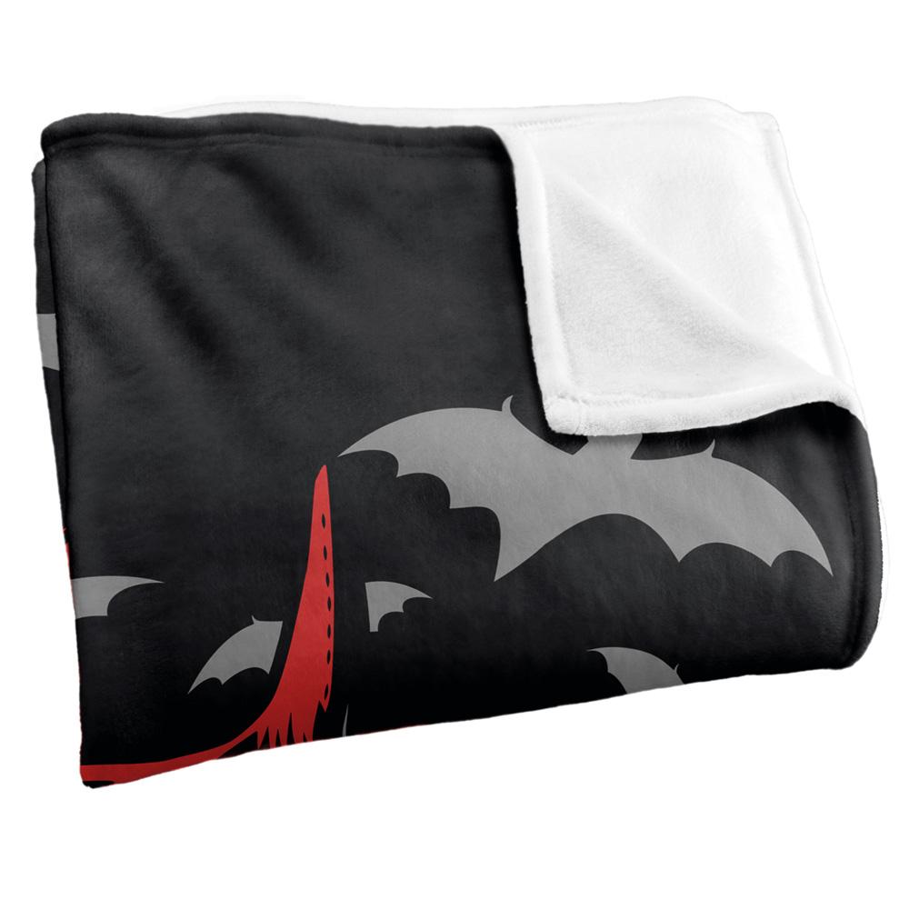 The Batman Cartoon Blanket