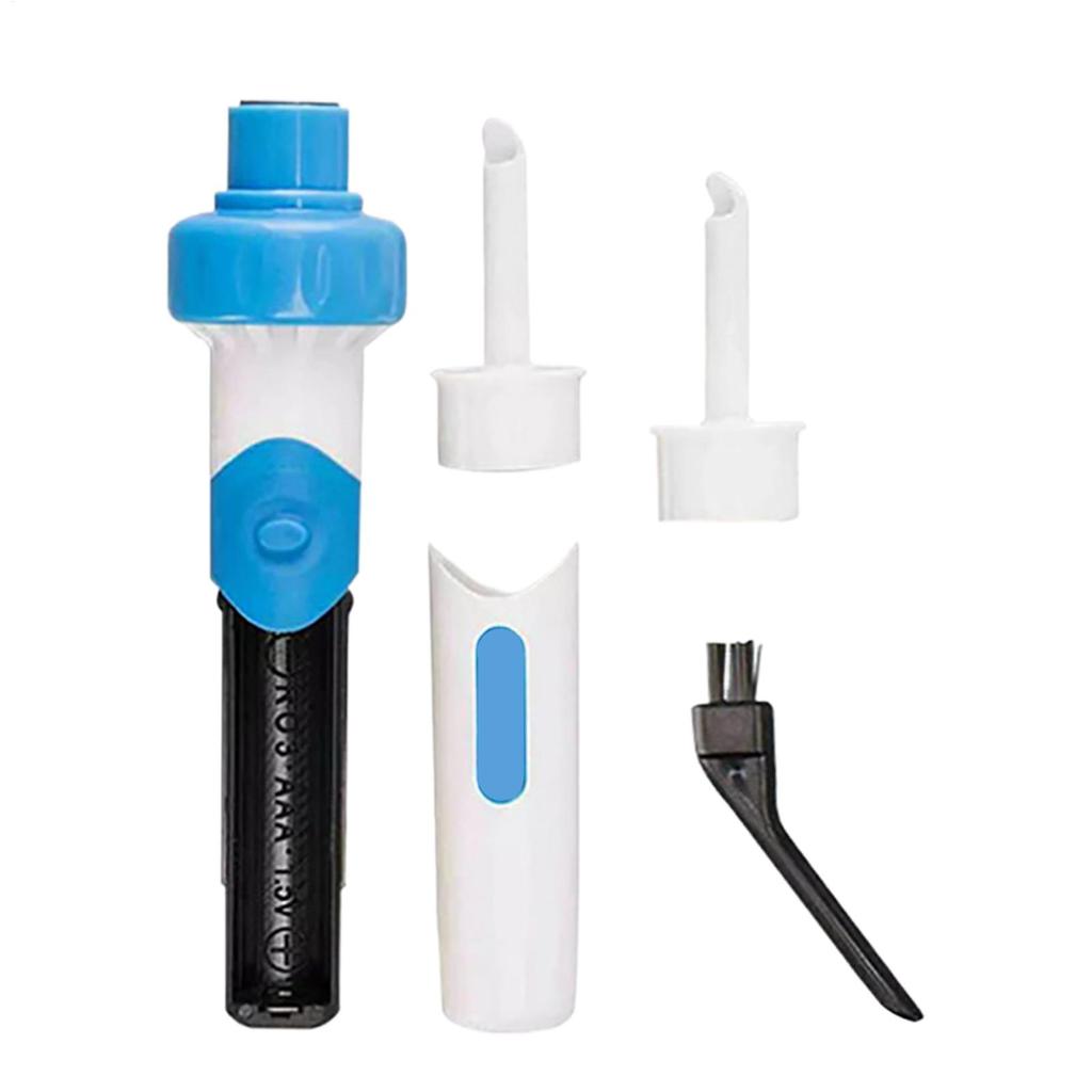 Electric Ear Cordless Safe Vibration Painless Ear Cleaner Silicon Ear Spoon Tool Set Ear Wax Removal Tool for Adults & Children