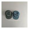 Japanese Retro Contrasting Plaid Letter Embroidered Beret Fashionable Temperament Flat Brim Cap