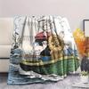 Popeye the Sailor Flannel Blanket, High quality Comfortable for All Seasons, Home Decor, Warmth and Comfort