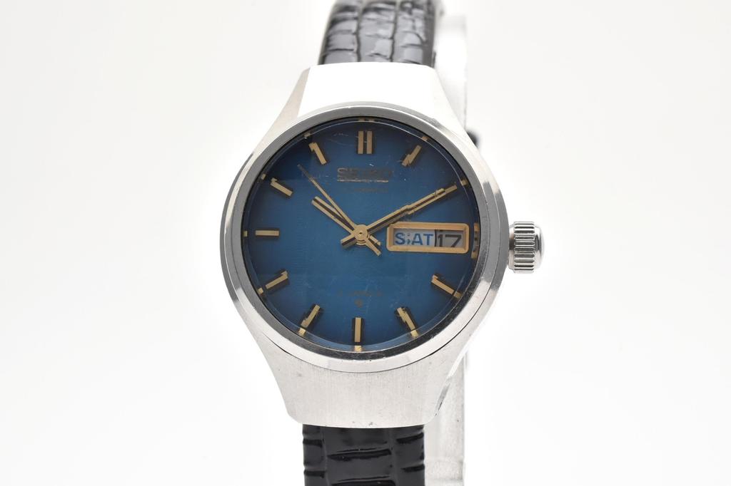Used SEIKOWatches Stainless Steel Women blueDial