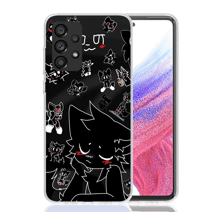 Boykisser Cat Phone Case For Samsung Galaxy A52 A32 A22 A12 A02S A50S A30S A51 A31 AA71 Note 20 Ultra 10 S10 Plus Galaxy A52 A42
