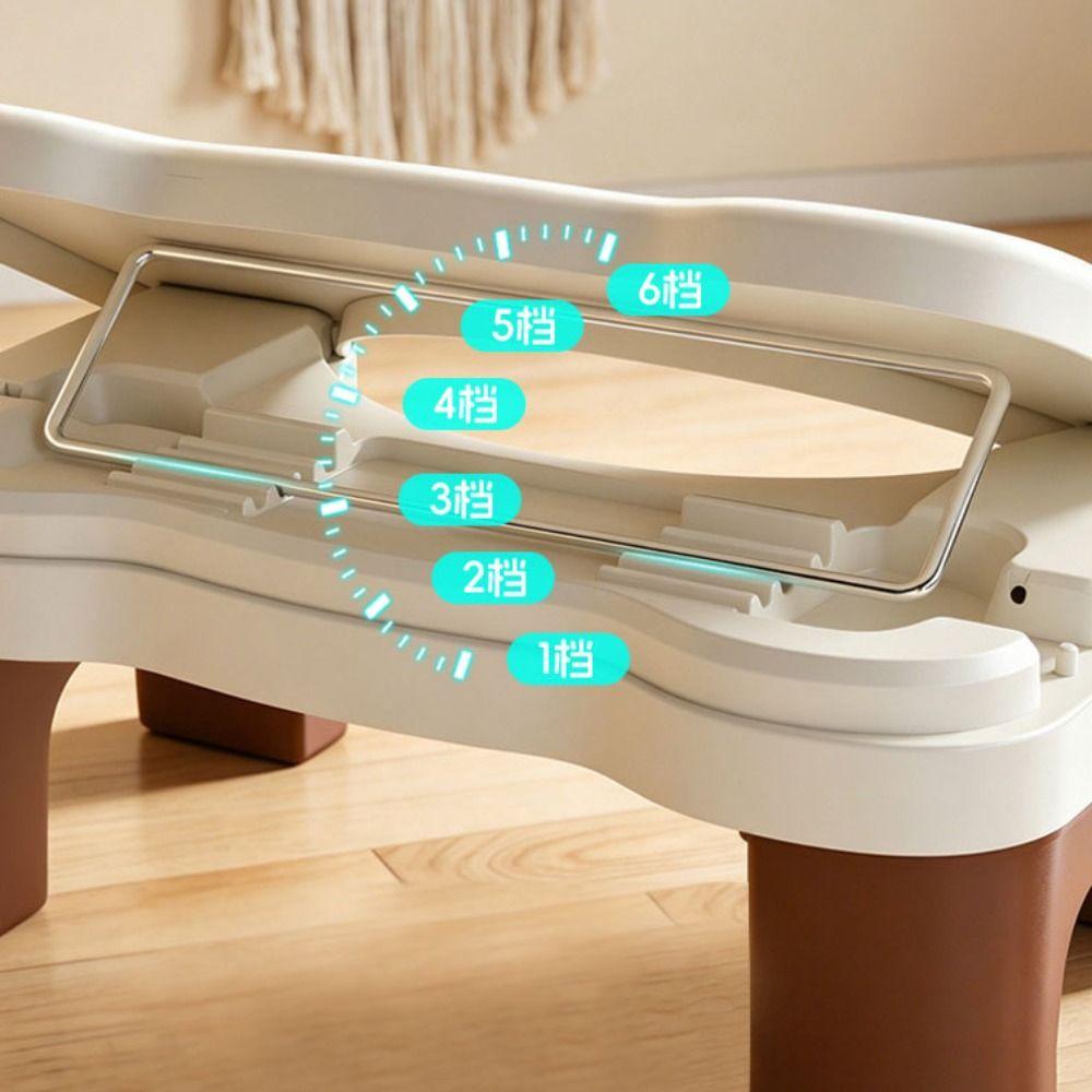 Hollow Out Adjustable Footstool Nonslip Bottom Foot Stool Office Desk Leg Rest  Computer Desk