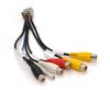 EITEC Mitsubishi Navigation Cable, Video Equipment, Rear Monitor, Dash Camera, Audio, Video, External Input/Output Cable (ETS-C-MTV8) (1 Piece)