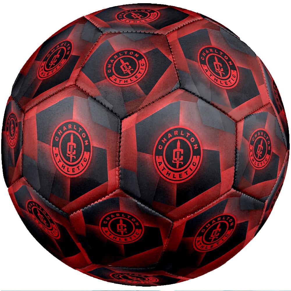 Charlton Athletic FC Size 5 Standard Football Durable Training Match Soccer Ball for Adult Outdoor Sports