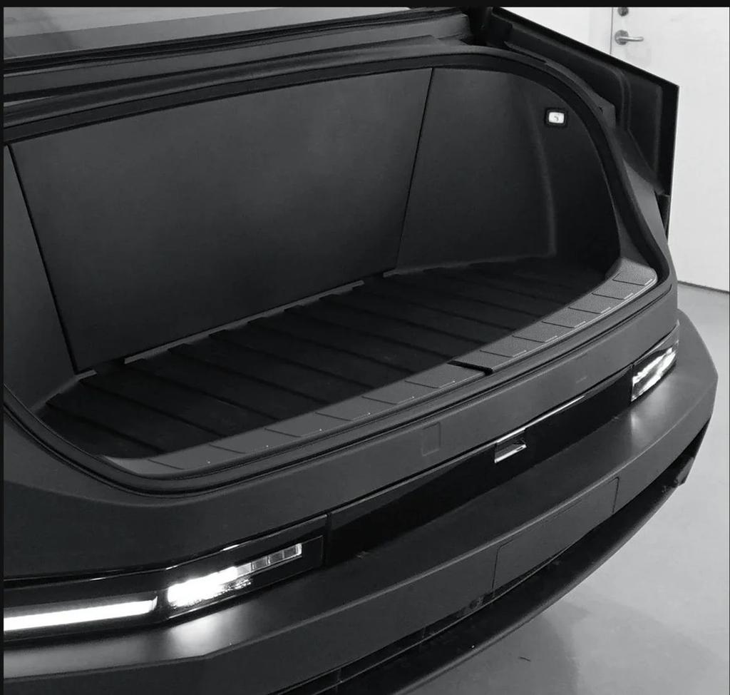 for Tesla Cybertruck 2024-2026 Front Trunk Threshold Strip TPE Bumper Trunk Protection Strip Car Pickup Accessories