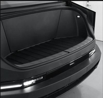 For Tesla Cybertruck 2024-2026 Front Trunk Threshold Strip TPE Bumper Trunk Protection Strip Car Pickup Accessories