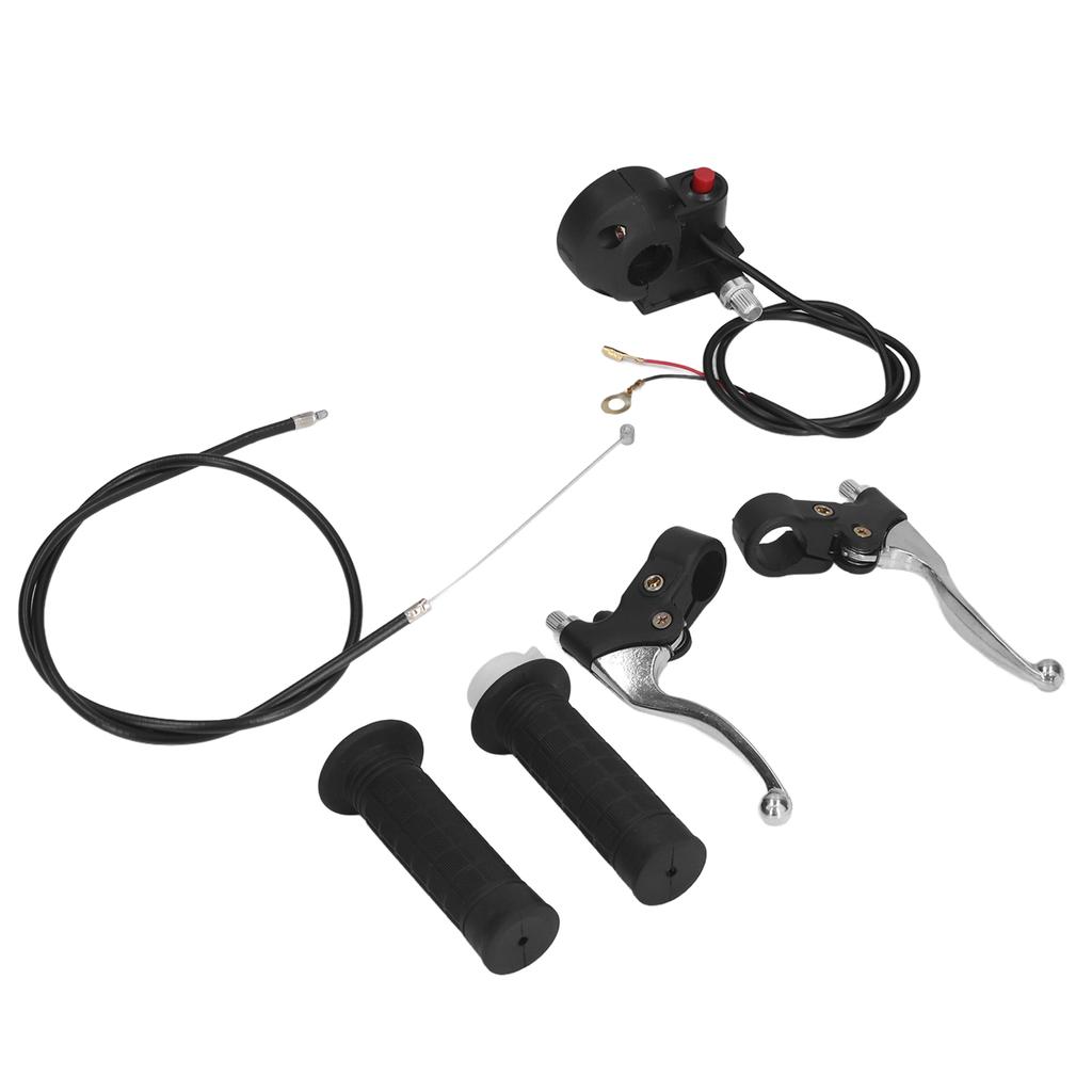 22mm Lenkergriffe Kill Ein Aus Schalter Gashebel Bremshebel Kit für Dirt Mini Pocket Bike