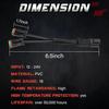 OFFROADTOWN 2PCS DT DTP Wiring Harness Adapters Connectors Splitters Plug n Play Wiring Harness 240w for LED Light Bar Pod Fog Driving Lights LED