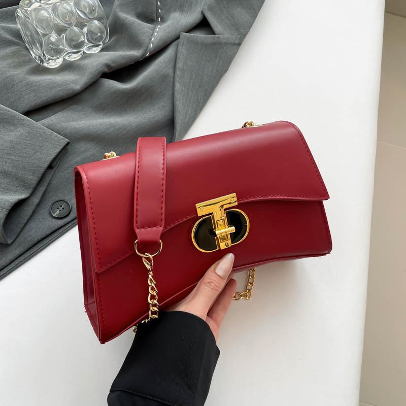 Trendy Minimalist Small Square Bag Stylish Shoulder Crossbody Bag For Women